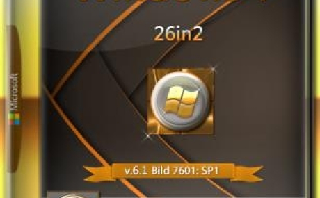 Windows 7 SP1 RUS-ENG x86/х64 -26in2- BY IZUAL [2019]