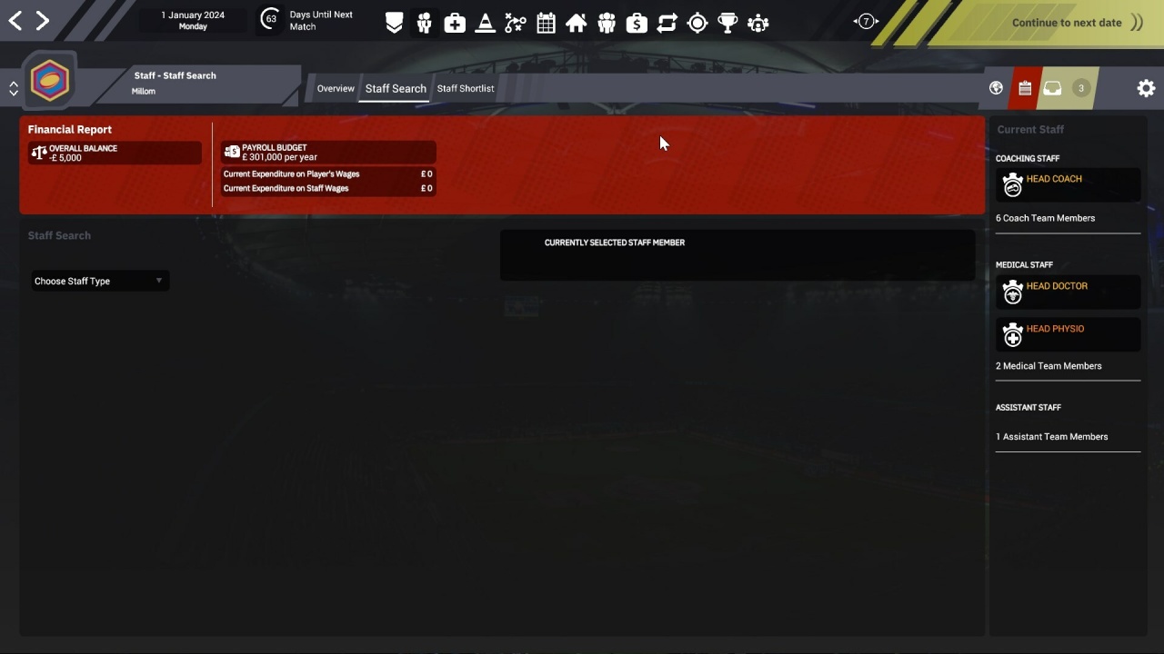 Screenshot #2 - Rugby League Team Manager 4