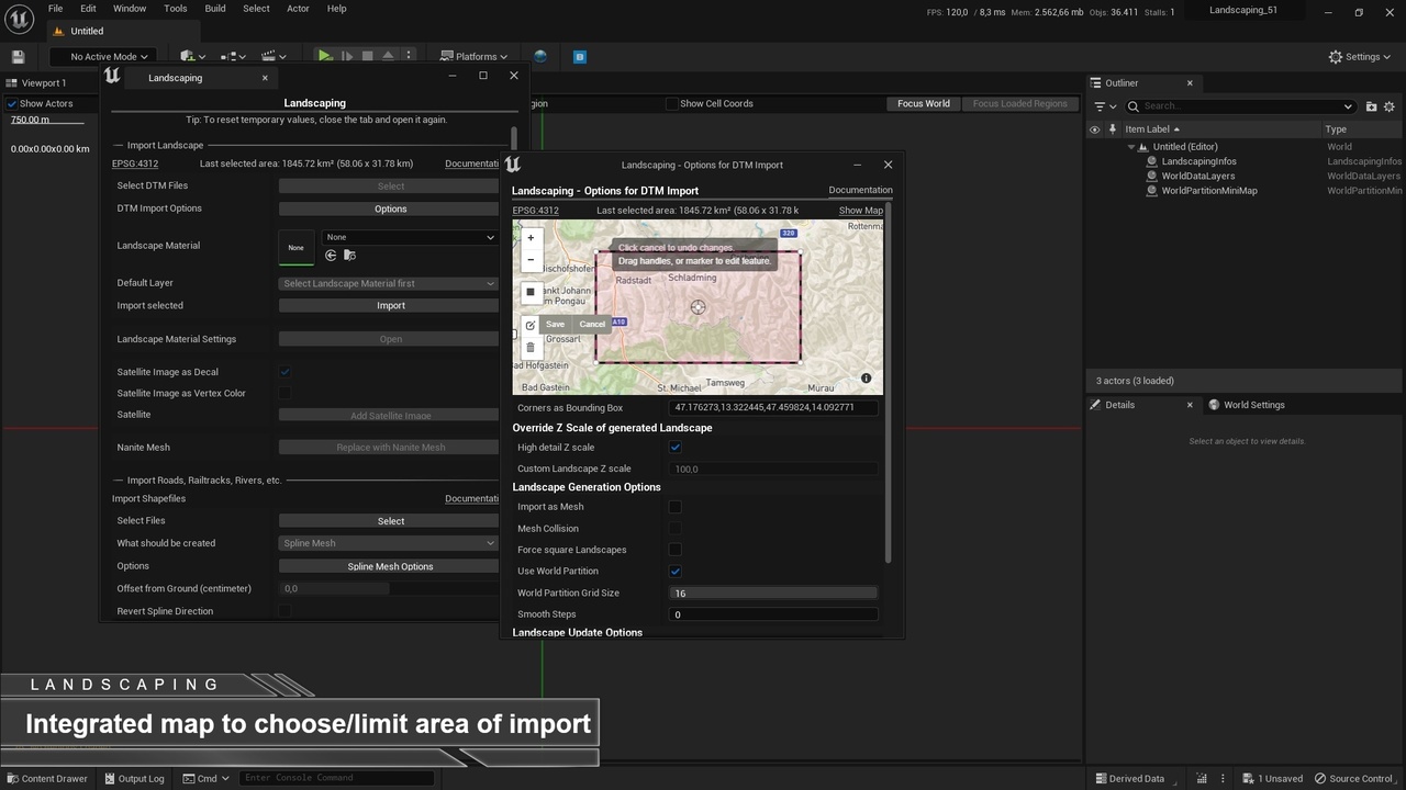 Screenshot #4 - Landscaping plugin UE5.5 v7.21