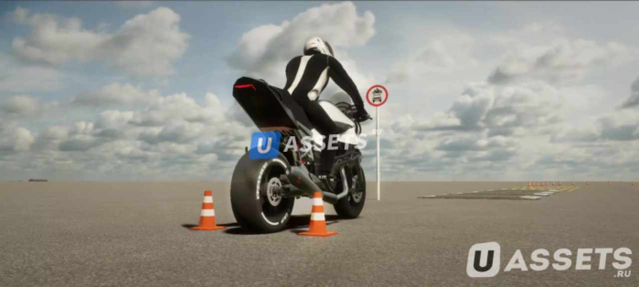 Screenshot #4 - Simple Motorcycle Physics Pro