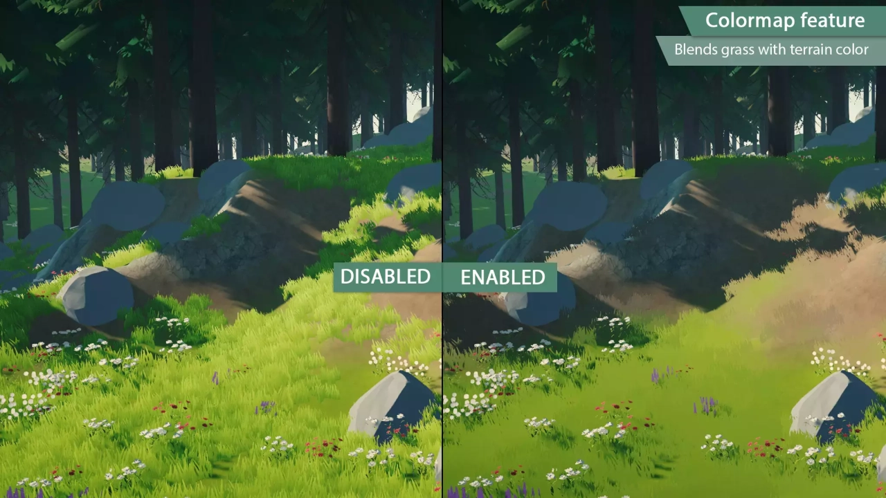 Screenshot #3 - Stylized Grass Shader