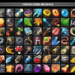 Screenshot #1 - Fantasy Icons Megapack