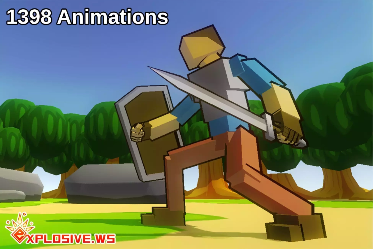 Screenshot #1 - RPG Character Mecanim Animation Pack