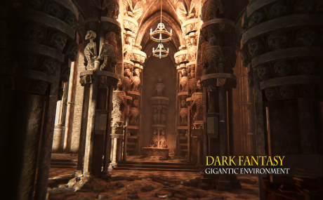 Dark Fantasy Gigantic Environment