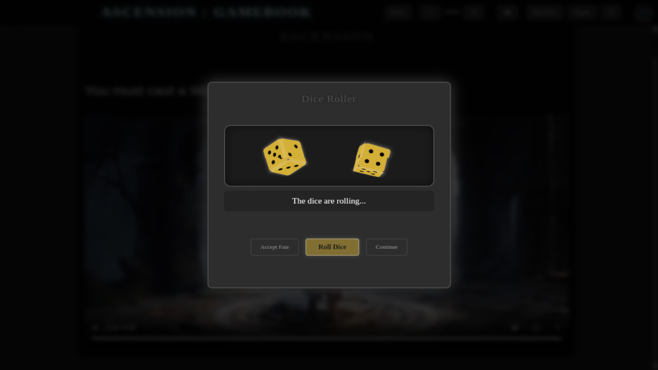 Screenshot #4 - Ascension Gamebook