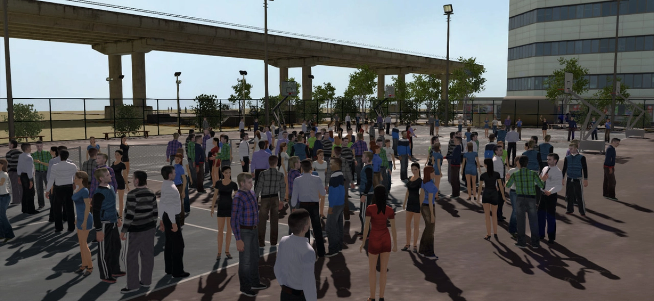 Screenshot #11 - People Path Creator — Crowd & Pedestrian Simulation Tool for Unity