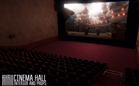 Cinema hall - interior and props
