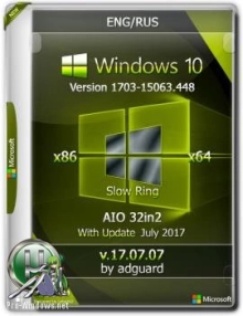 Windows 10 Version 1703 (15063.448) x86-x64 AIO