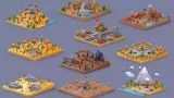 Screenshot #1 - Low Poly Autumn Locations Pack