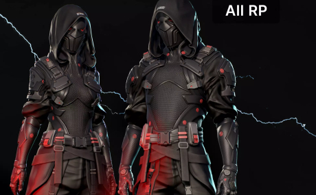 Stellar Rogue: Sci-Fi Characters