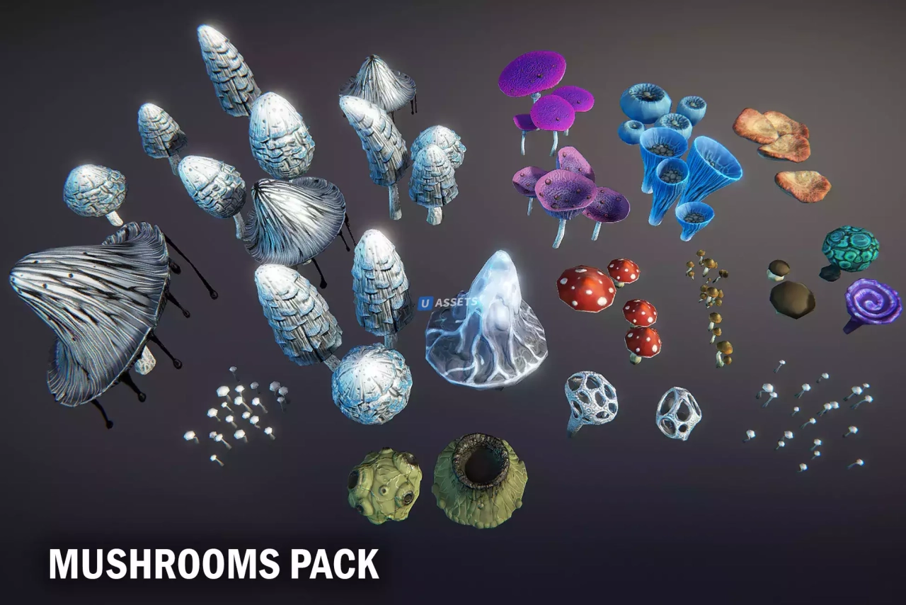 Screenshot #1 - Mushrooms pack