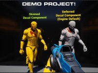 Screenshot #6 - Skinned Decal Component UE5.5  v3.0