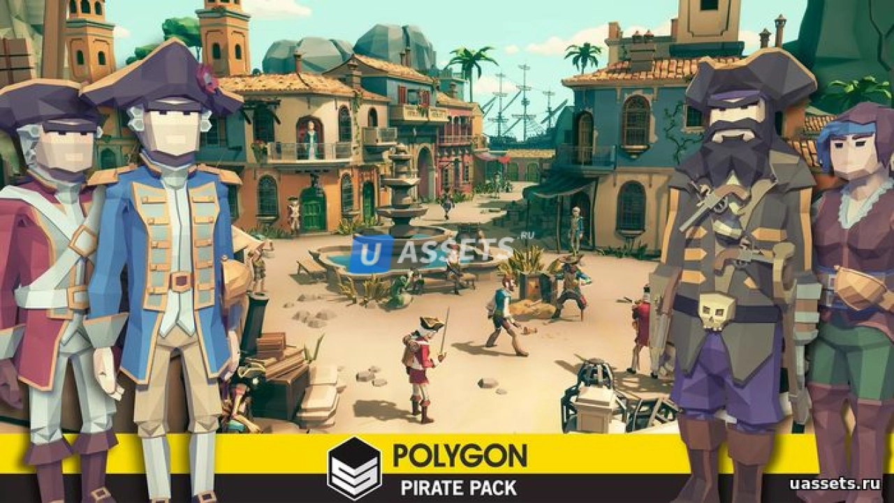 Screenshot #2 - POLYGON Pirates - Low Poly