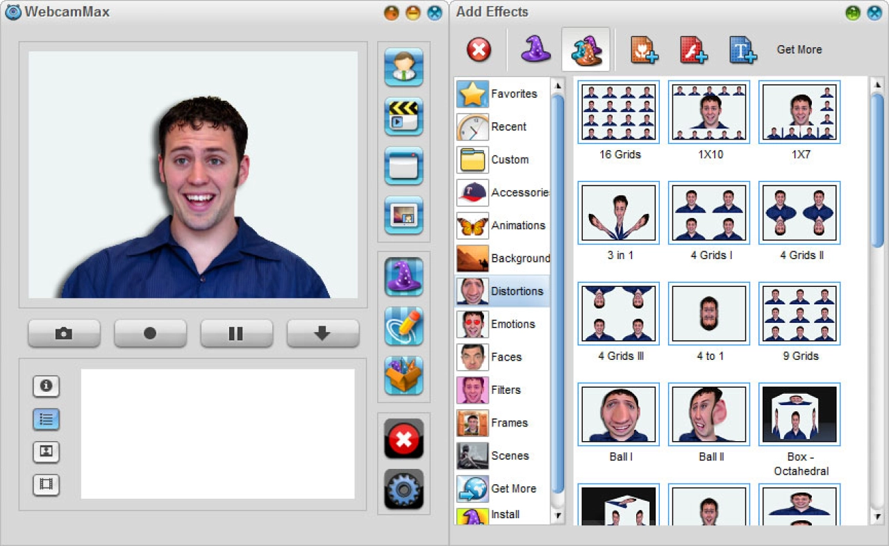 Screenshot #2 - WebcamMax