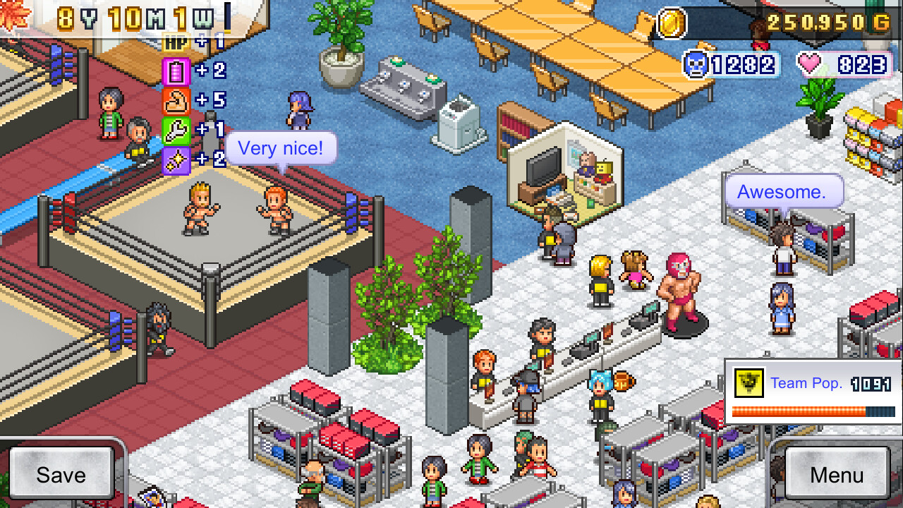 Screenshot #1 - Pro Wrestler Story
