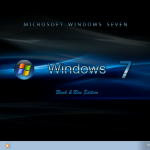 Screenshot #2 - Windows 7 Ultimate SP1 Black&Blue (x86/x64) Elgujakviso Edition