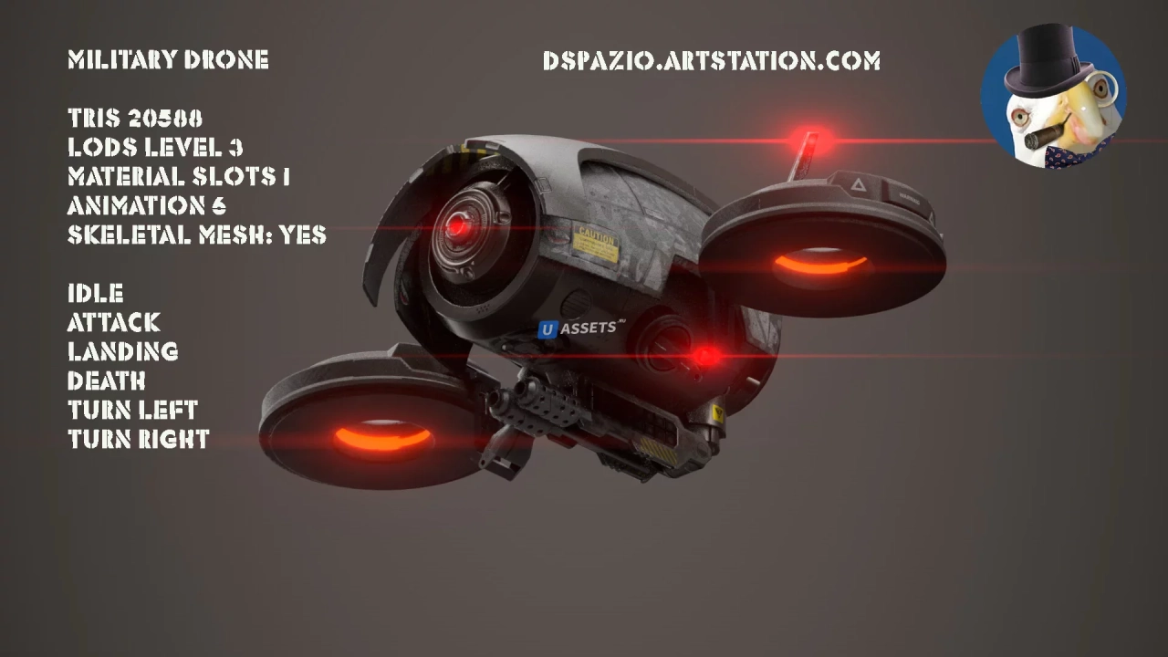 Screenshot #1 - Military Drone