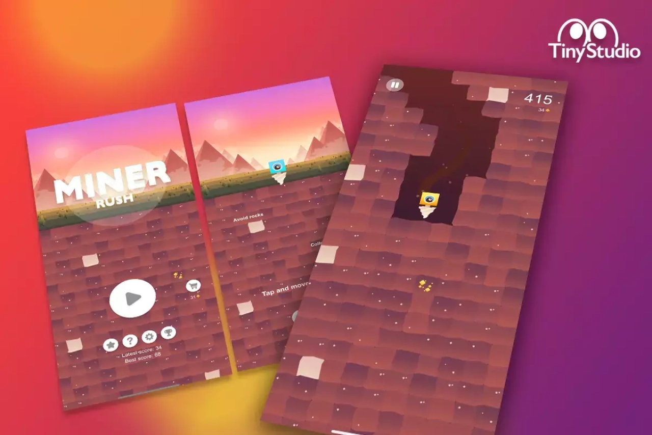Screenshot #1 - Miner Rush
