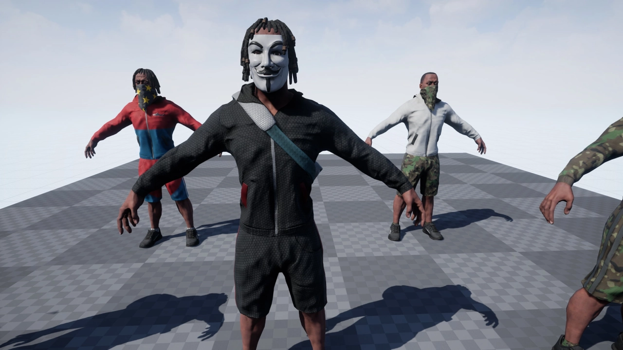 Screenshot #11 - Modern character 3  UE4.26+