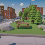 Screenshot #3 - Cartoon Low Poly City Pack