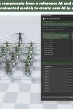 Screenshot #5 - Emerald AI 2025 — мощная система искусственного интеллекта для Unity.
