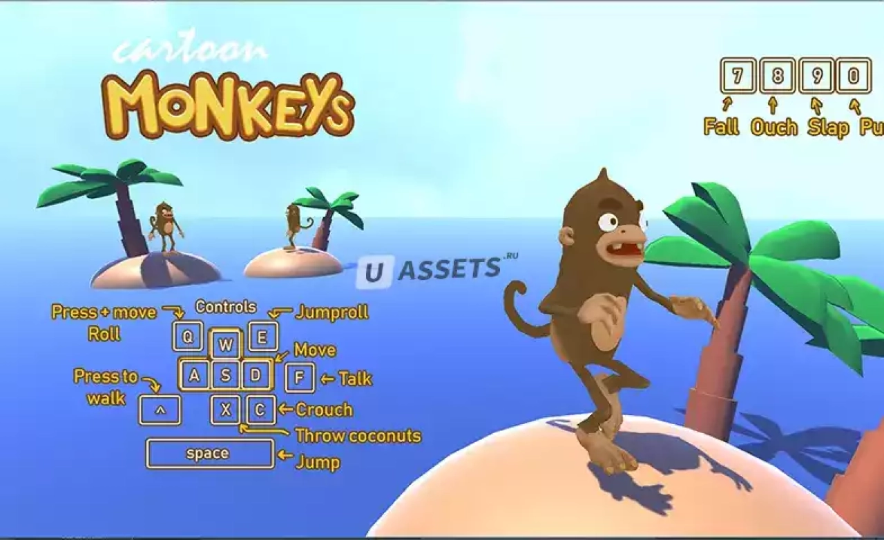Screenshot #3 - Cartoon Monkeys
