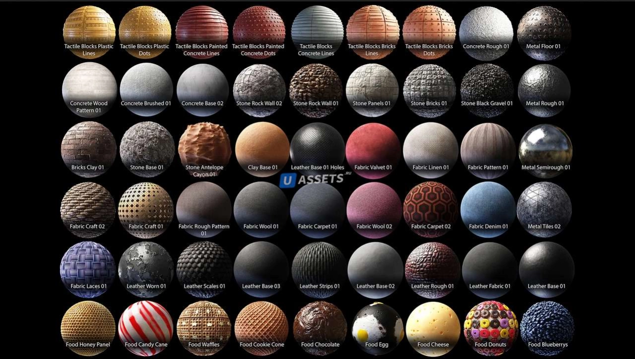 Screenshot #2 - 99 PBR Materials Vol.01