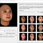 Screenshot #2 - FaceGen Modeller