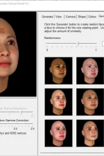 Screenshot #2 - FaceGen Modeller