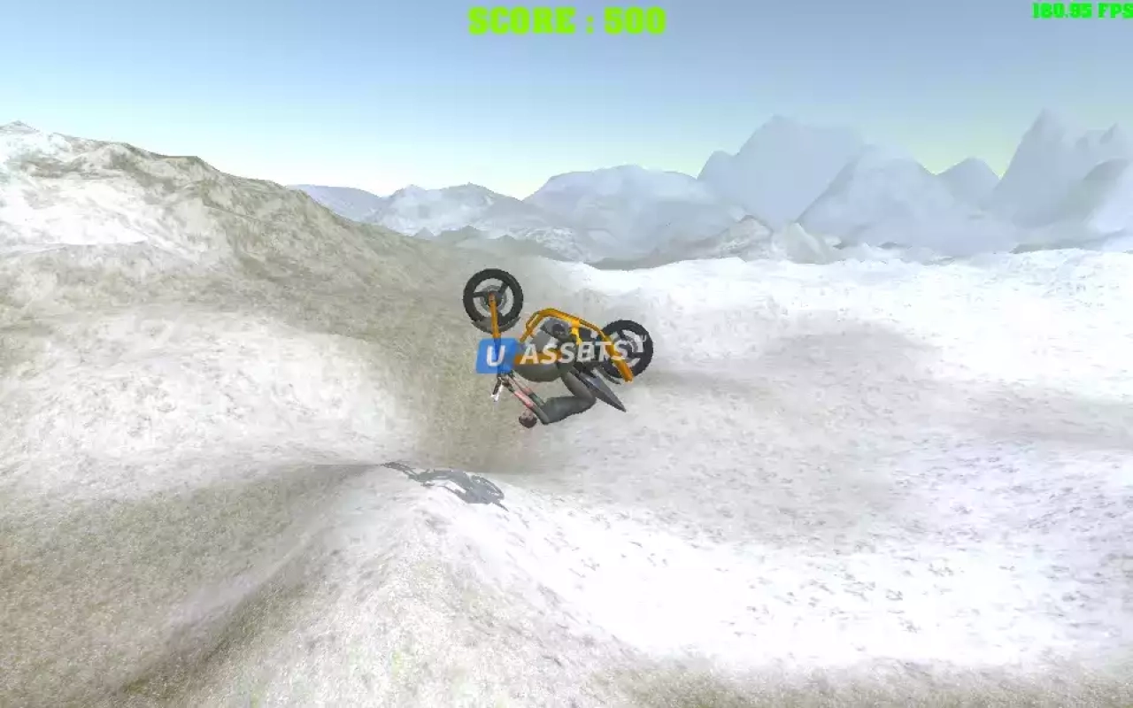 Screenshot #1 - Side-Scroller Motorcycle Kit
