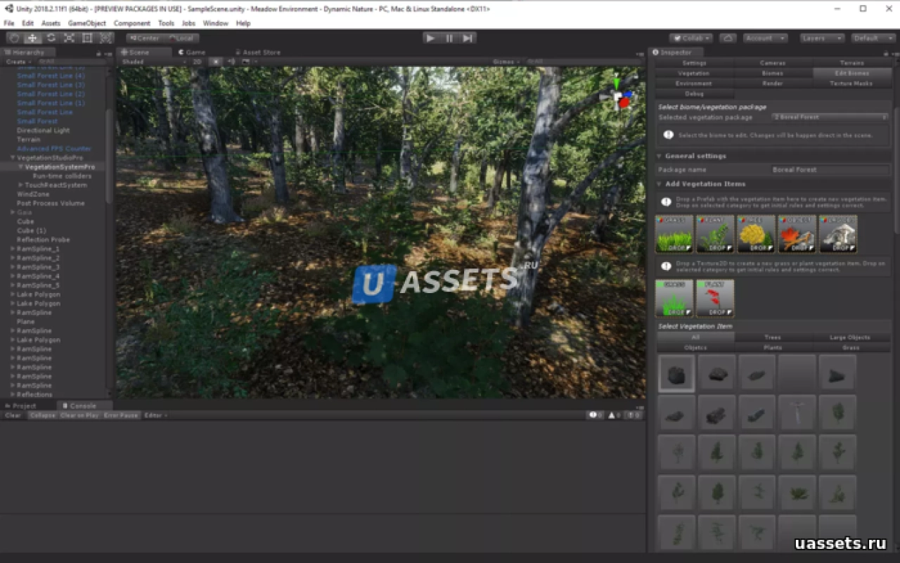 Screenshot #3 - Vegetation Studio Pro