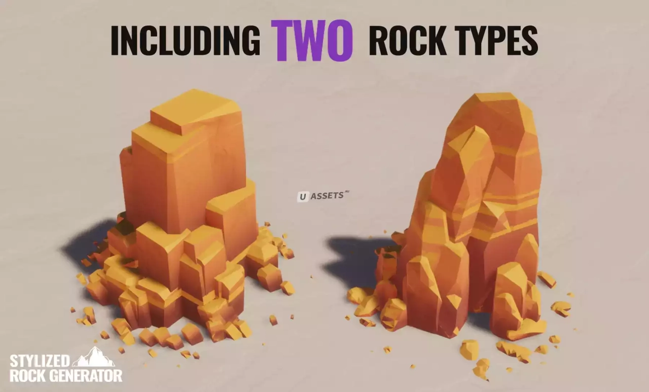 Screenshot #2 - Stylized Rock Generator
