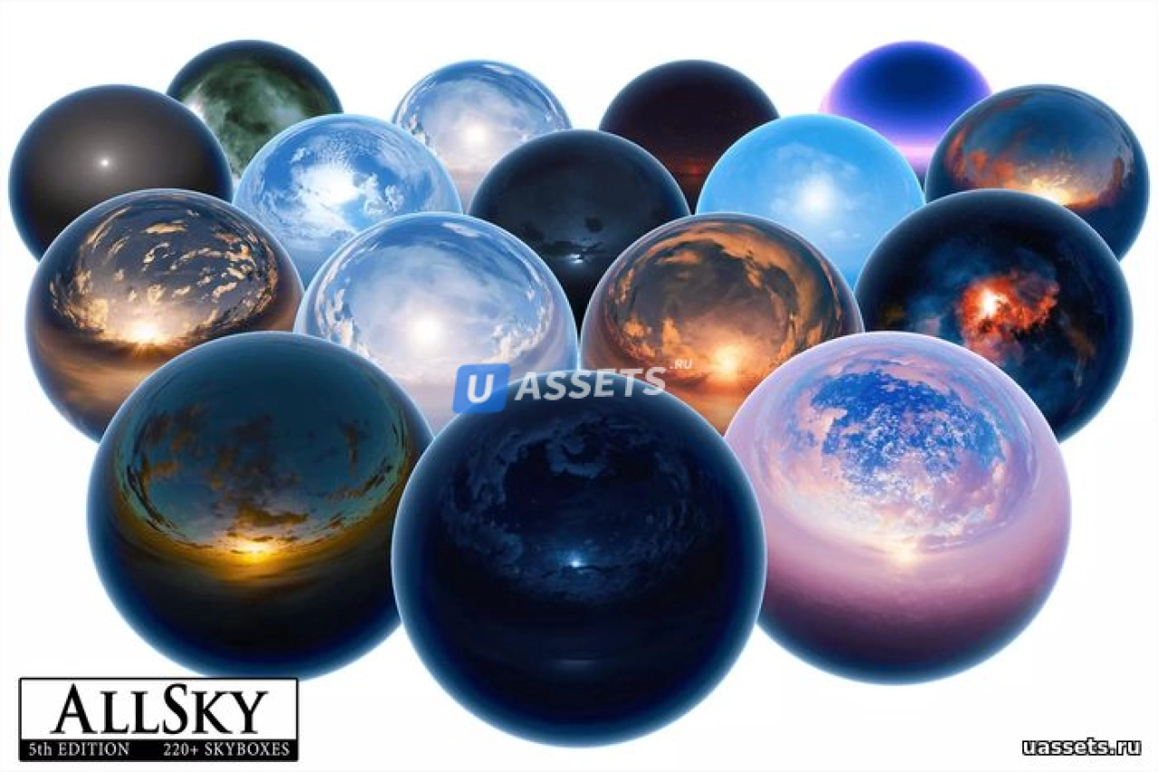 Screenshot #3 - AllSky - 220+ Sky / Skybox Set