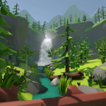 Screenshot #1 - Lowpoly Style Forest Environment