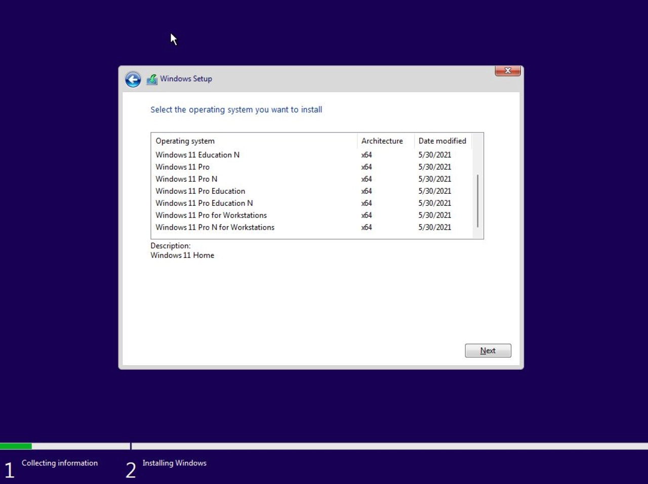 Screenshot #1 - Windows 11 Dev OS x64 Build 21996.1.210529-1541