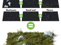 Screenshot #6 - Grassblade v2.6 PRO  - Addon For Grass, Weed, Field, Meadow, Lawn (Blender)