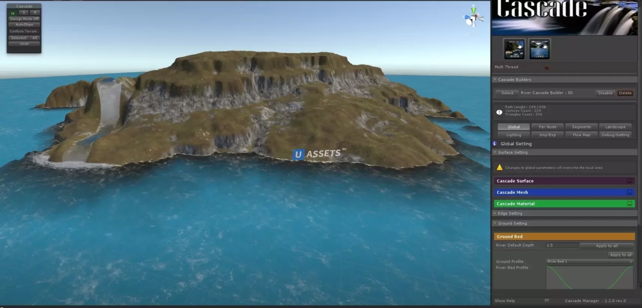 Screenshot #3 - Cascade - River, Lake, Waterfall and more