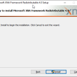 Screenshot #3 - Microsoft XNA Framework Redistributable