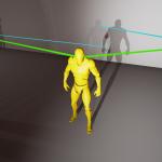 Screenshot #2 - NPC Eyes Sight System - PRO. NPCs can see shadows! UE5.5  v1.3.5