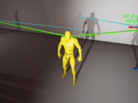 Screenshot #2 - NPC Eyes Sight System - PRO. NPCs can see shadows! UE5.5  v1.3.5