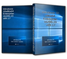 Windows 10 Enterprise 16299.19 (Version 1709)