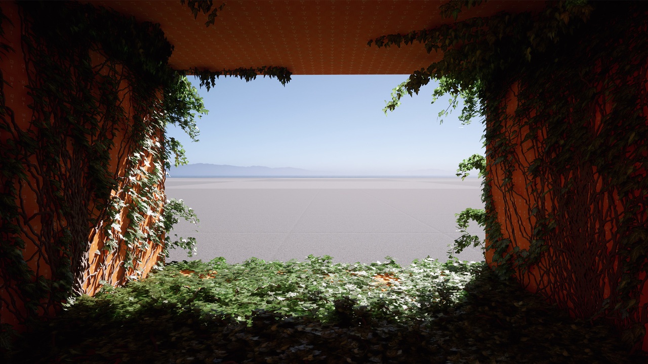 Screenshot #5 - Crazy Ivy Realistic Ivy Generator Vine Plugin - Grow Procedural Plants in Editor