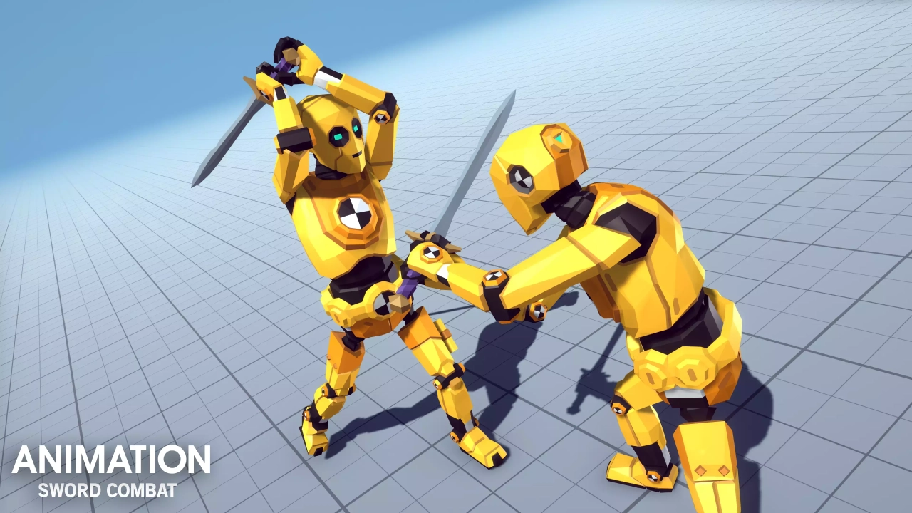 Screenshot #1 - Synty ANIMATION - Sword Combat для Unity