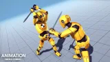 Screenshot #1 - Synty ANIMATION - Sword Combat для Unity