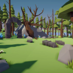 Screenshot #2 - Low-Poly Nature Pack