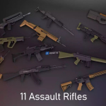 Screenshot #1 - Low Poly Weapons VOL.2