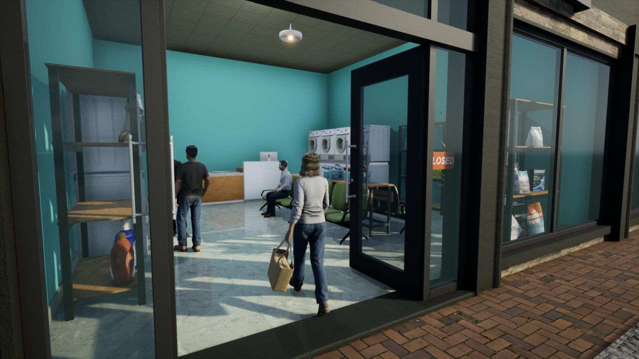 Screenshot #7 - Laundromat Manager Simulator