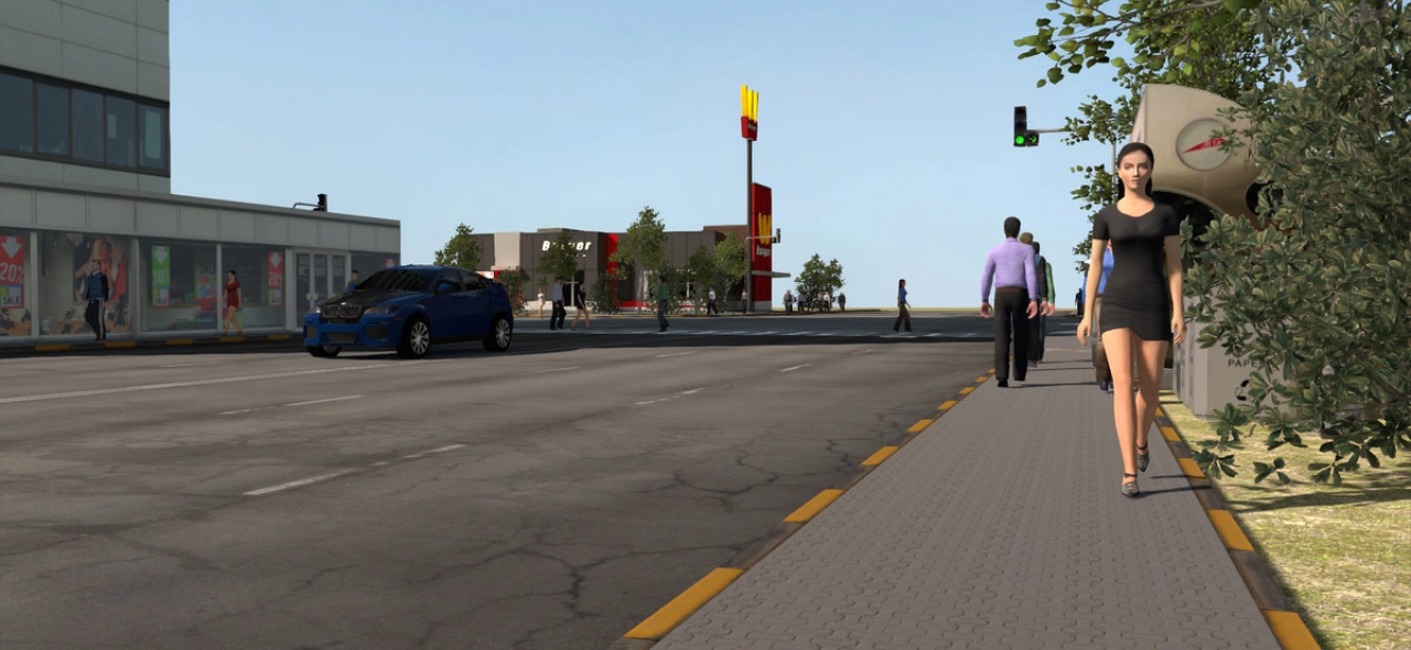 Screenshot #7 - People Path Creator — Crowd & Pedestrian Simulation Tool for Unity