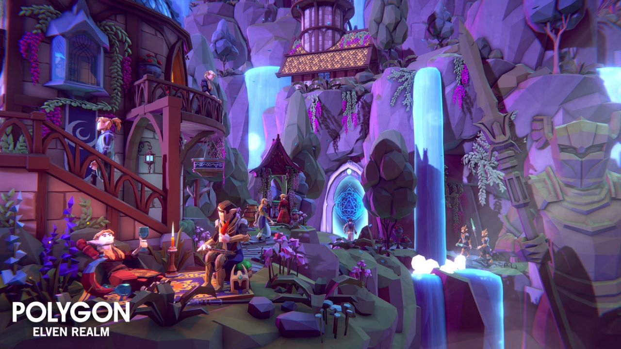 Screenshot #9 - POLYGON - Elven Realm Pack - Art by Synty Unity