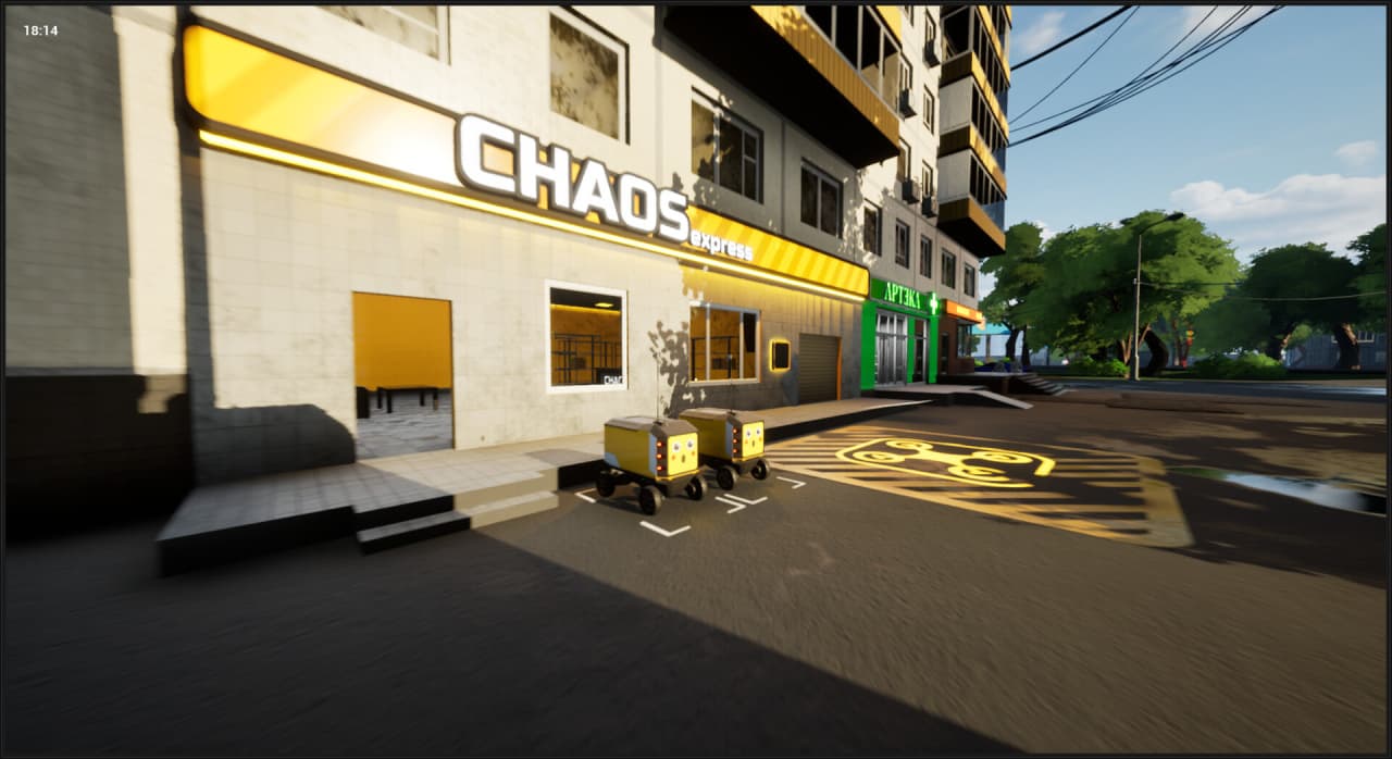 Screenshot #11 - Chaos Express: Delivery Simulator